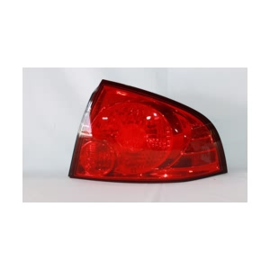 TYC Passenger Side Outer Replacement Tail Light for 2005 Nissan Sentra - 11-6001-00