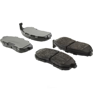 Centric Posi Quiet™ Extended Wear Semi-Metallic Front Disc Brake Pads for 2001 Nissan Sentra - 106.06530
