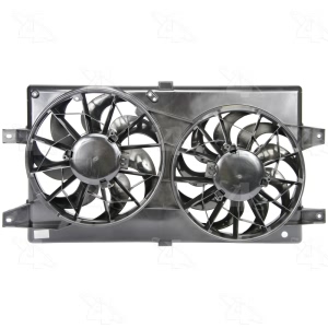 Four Seasons Dual Radiator And Condenser Fan Assembly for 2003 Dodge Stratus - 75468