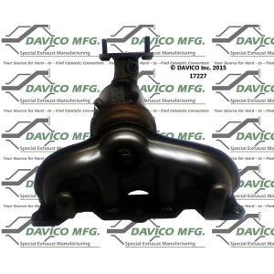 Davico Exhaust Manifold with Integrated Catalytic Converter for 2015 Kia Sorento - 17227