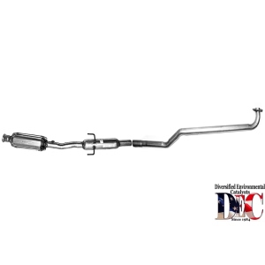 DEC Standard Direct Fit Catalytic Converter and Pipe Assembly for 2002 Chevrolet Prizm - TOY73288