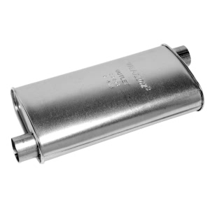 Walker Quiet Flow Stainless Steel Oval Aluminized Exhaust Muffler for Cadillac Brougham - 22393