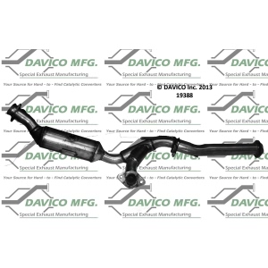 Davico Direct Fit Catalytic Converter and Pipe Assembly for 2008 Mazda B4000 - 19388