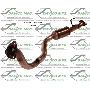 Davico Direct Fit Catalytic Converter and Pipe Assembly for Isuzu Amigo - 16500