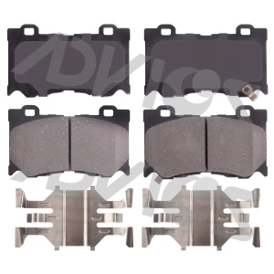 Advics Ultra-Premium™ Ceramic Front Disc Brake Pads for Infiniti Q70 - AD1346