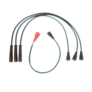Denso Spark Plug Wire Set for 1989 Daihatsu Charade - 671-3001