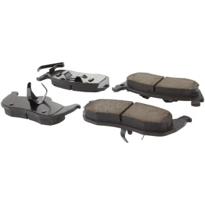 Centric Posi Quiet™ Ceramic Rear Disc Brake Pads for 2009 Jeep Commander - 105.10870