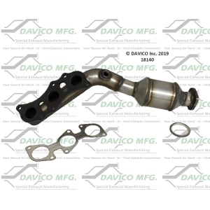 Davico Exhaust Manifold with Integrated Catalytic Converter for 2009 Toyota FJ Cruiser - 18140