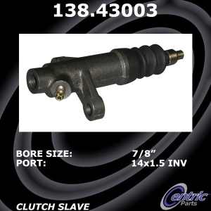 Centric Premium Clutch Slave Cylinder for 1984 Isuzu Impulse - 138.43003