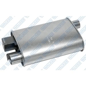 Walker Soundfx Steel Oval Direct Fit Aluminized Exhaust Muffler for 1985 Ford Mustang - 18233