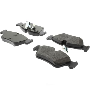Centric Posi Quiet™ Extended Wear Semi-Metallic Front Disc Brake Pads for 2004 BMW 325i - 106.05580