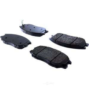 Centric Posi Quiet™ Extended Wear Semi-Metallic Front Disc Brake Pads for 2005 Hyundai XG350 - 106.10130
