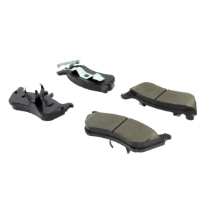 Centric Posi Quiet™ Ceramic Rear Disc Brake Pads for 2001 Mercedes-Benz ML320 - 105.08750