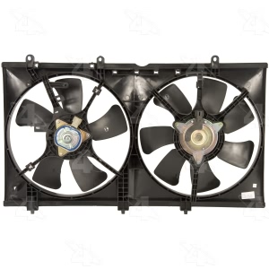 Four Seasons Dual Radiator And Condenser Fan Assembly for 2007 Mitsubishi Lancer - 76163