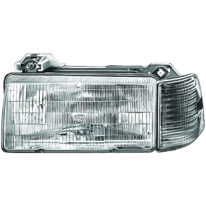 Hella Passenger Side Headlight for 1987 Audi 4000 - H91100001