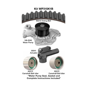 Dayco Timing Belt Kit With Water Pump for 2004 Kia Optima - WP315K1B
