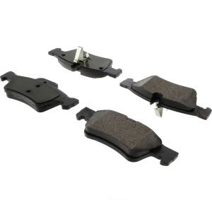 Centric Posi Quiet™ Extended Wear Semi-Metallic Rear Disc Brake Pads for 2006 Mercedes-Benz S350 - 106.09860