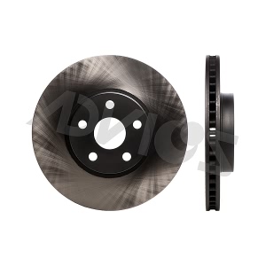Advics Vented Front Brake Rotor for 2007 Pontiac Vibe - A6F059