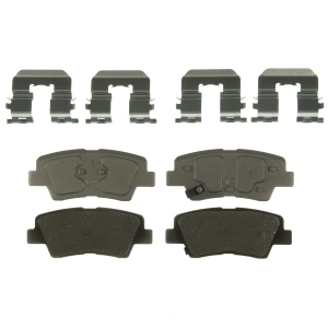 Wagner Thermoquiet Ceramic Rear Disc Brake Pads for 2013 Kia Rio - QC1544