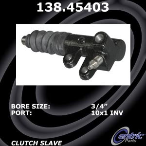 Centric Premium Clutch Slave Cylinder for 1997 Mazda MX-6 - 138.45403