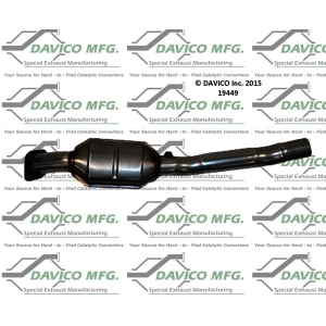 Davico Direct Fit Catalytic Converter and Pipe Assembly for 2007 Chevrolet Silverado 2500 HD Classic - 19449
