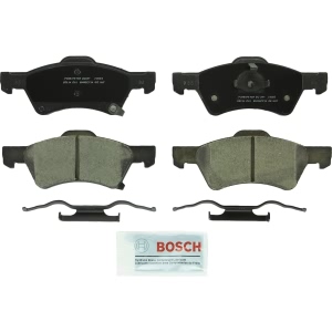 Bosch QuietCast™ Premium Ceramic Front Disc Brake Pads for 2003 Dodge Grand Caravan - BC857