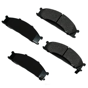 Akebono Pro-ACT™ Ultra-Premium Ceramic Front Disc Brake Pads for 1990 Nissan D21 - ACT333