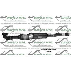 Davico Direct Fit Catalytic Converter and Pipe Assembly for 1998 Volvo C70 - DV-030