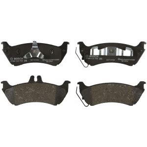 Bosch EuroLine™ Semi-Metallic Rear Disc Brake Pads for 1999 Mercedes-Benz ML430 - 0986424708