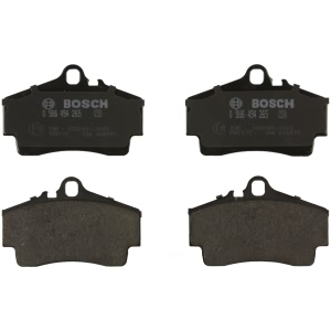 Bosch EuroLine™ Semi-Metallic Rear Disc Brake Pads for 1998 Porsche Boxster - 0986494265
