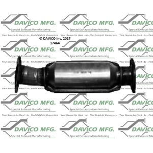 Davico Direct Fit Catalytic Converter for 2008 Hyundai Entourage - 17464