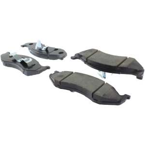 Centric Posi Quiet™ Ceramic Front Disc Brake Pads for 1997 Jeep Cherokee - 105.04770