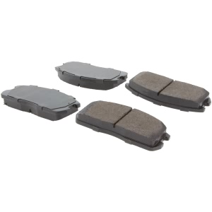 Centric Posi Quiet™ Ceramic Front Disc Brake Pads for 1990 Plymouth Colt - 105.02990