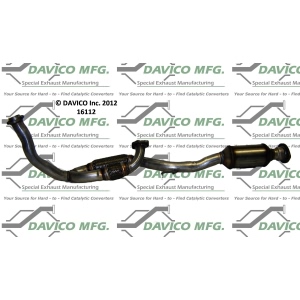 Davico Direct Fit Catalytic Converter and Pipe Assembly for 1995 Toyota Avalon - 16112