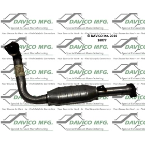 Davico Direct Fit Catalytic Converter for 1993 Saab 9000 - 16077