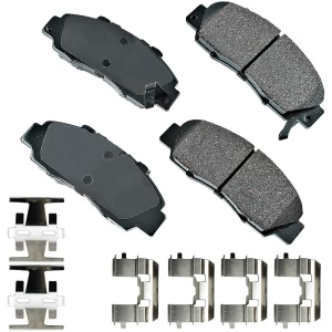 Akebono Pro-ACT™ Ultra-Premium Ceramic Front Disc Brake Pads for 1998 Acura RL - ACT503A