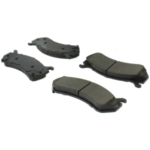 Centric Posi Quiet™ Ceramic Rear Disc Brake Pads for Chevrolet Avalanche 1500 - 105.07850