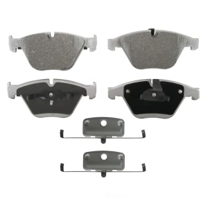 Wagner Thermoquiet Semi Metallic Front Disc Brake Pads for 2005 BMW 525i - MX918