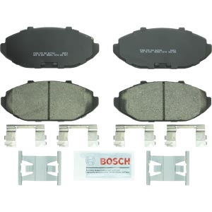 Bosch QuietCast™ Premium Ceramic Front Disc Brake Pads for 2000 Lincoln Town Car - BC748