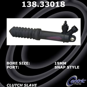 Centric Premium Clutch Slave Cylinder for 2012 Audi Q5 - 138.33018