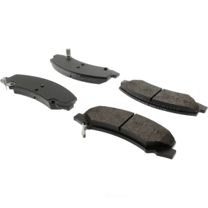 Centric Posi Quiet™ Extended Wear Semi-Metallic Front Disc Brake Pads for 2006 Cadillac DTS - 106.11590