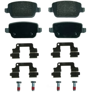 Wagner Thermoquiet Semi Metallic Rear Disc Brake Pads for 2007 Volvo S80 - MX1314