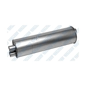 Walker Soundfx Aluminized Steel Round Direct Fit Exhaust Muffler for 1986 Ford F-150 - 18239