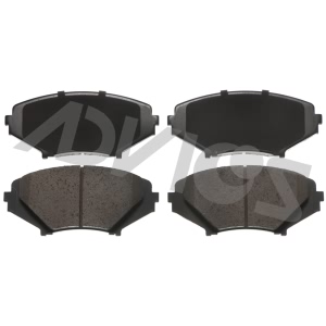 Advics Ultra-Premium™ Ceramic Front Disc Brake Pads for 2010 Mazda RX-8 - AD1009