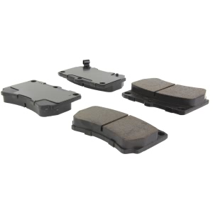 Centric Premium Ceramic Front Disc Brake Pads for 2001 Kia Rio - 301.04660