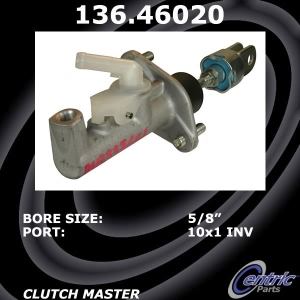 Centric Premium Clutch Master Cylinder for 2003 Chrysler Sebring - 136.46020