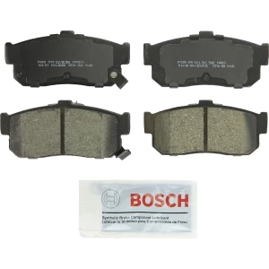 Bosch QuietCast™ Premium Ceramic Rear Disc Brake Pads for 2001 Nissan Sentra - BC540