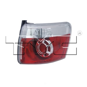 TYC Passenger Side Outer Replacement Tail Light for 2010 GMC Acadia - 11-6429-00