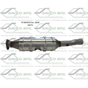 Davico Direct Fit Catalytic Converter and Pipe Assembly for 1999 Ford E-350 Super Duty - 16171