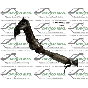Davico Direct Fit Catalytic Converter for 2012 Mazda 5 - 17466